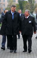 Viktor Yanukovych and Michael Chemberzhi