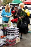 Women buy icon lamps