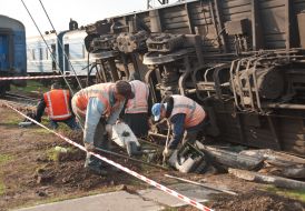 Работы по устранению последствий аварии
