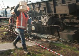 Работы по устранению последствий аварии