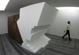 Installation of artist Nikita Kadan