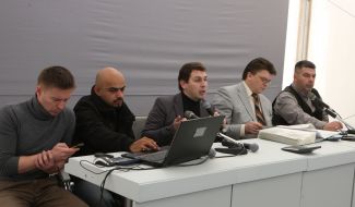 Участники публичного подсчета голосов
