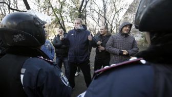 Сторонники Виктора Пилипишина