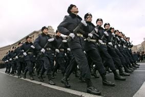 Parade participants