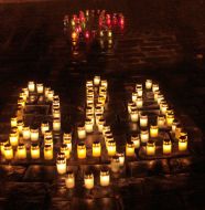 Запалені свічки