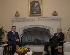 Viktor Yanukovich and Dimitris Christofias