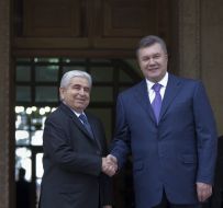 Viktor Yanukovich and Dimitris Christofias