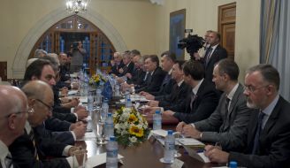 The participants of Ukrainian cyprian negotiations