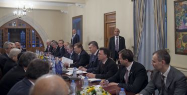 The participants of Ukrainian cyprian negotiations