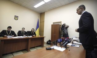 Арсений Яценюк, Александр Шостак, Андрей Горяйнов и Ирина Желтобрюх