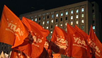 Мass meeting against falsifications parliamentary election results