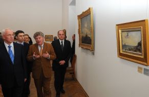 Nikolay Azarov ,  Alain Tapie and Mikhail Kulinyak