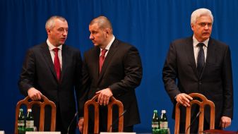 Igor Kaletnik, Aleksandr Klimenko and Igor Kalinin