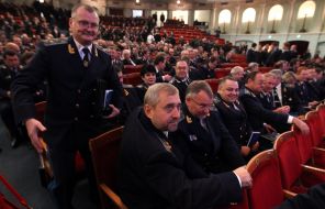 Participants of co-ordinating conference of leaders of law enforcement authorities