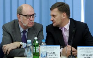 Michael Borg-Hansen and Aleksandr Boyko