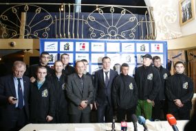 Participants of press conference