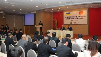 Members of the Ukrainian-Vietnamese business forum