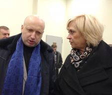 Aleksandr Turchinov and Aleksandra Kuzhel