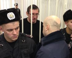 Yuriy Lutsenko and Aleksandr Turchinov