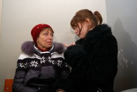 Aleksandra Popova and Alla Gudz