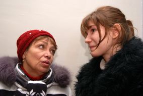 Aleksandra Popova and Alla Gudz