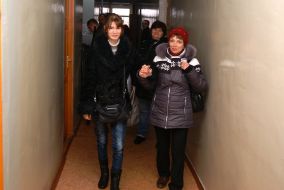 Aleksandra Popova and Alla Gudz