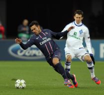 Ezekiel Lavezzi and Danilo Silva