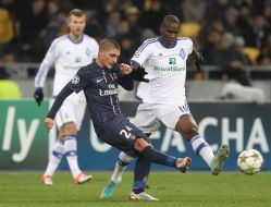Marco Verratti and Brown Ideye