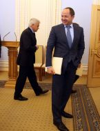 Vladimir Litvin and Sergey Tigipko