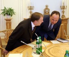 Aleksandr Lavrinovich and Sergey Tigipko