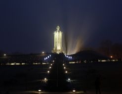 The memorial of memory of victims of golodomor in Ukraine