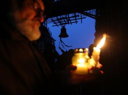 Participant of action to the devoted memory of victims of Golodomor