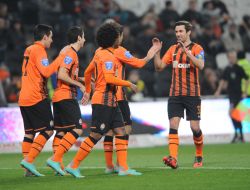 The players of FС "Shakhter" (Donetsk)