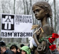 The sculpture «Bitter memory of childhood»