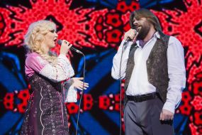 Пелагея Ханова и Александр Савиных