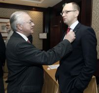 Boris Tarasyuk and Arseniy Yatsenyuk