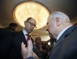 Leonid Kravchuk and Arseniy Yatsenyuk