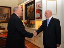 Nikolay Azarov and Harald V