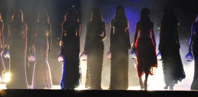 Participants in the beauty contest