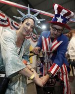 The participants of Charity Fair