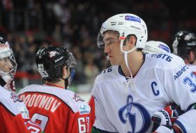 Aleksandr Ovechkin and Evgeniy Dadonov