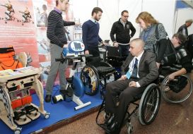 Exhibition devoted to the International day of invalids