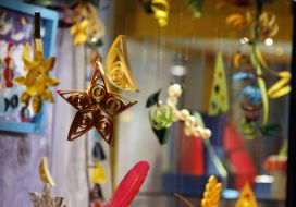 Пятиконечная звезда из бумаги