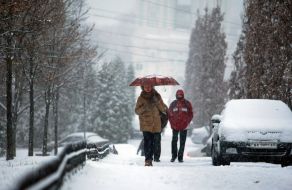 Snow in Kiev