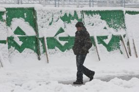 Снег в Киеве