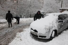 Снег в Киеве