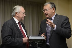 Boris Tarasyuk and Anatoliy Gritsenko