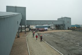 Basic coal stockyard