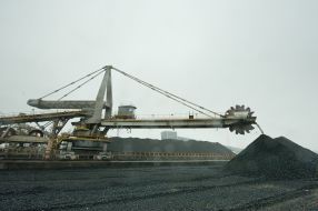 Basic coal stockyard