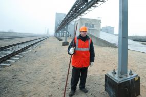 Basic coal stockyard